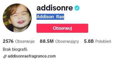 Popularni TikTokerzy 2023: Kogo Warto Obserwować? 4 Addison Rae